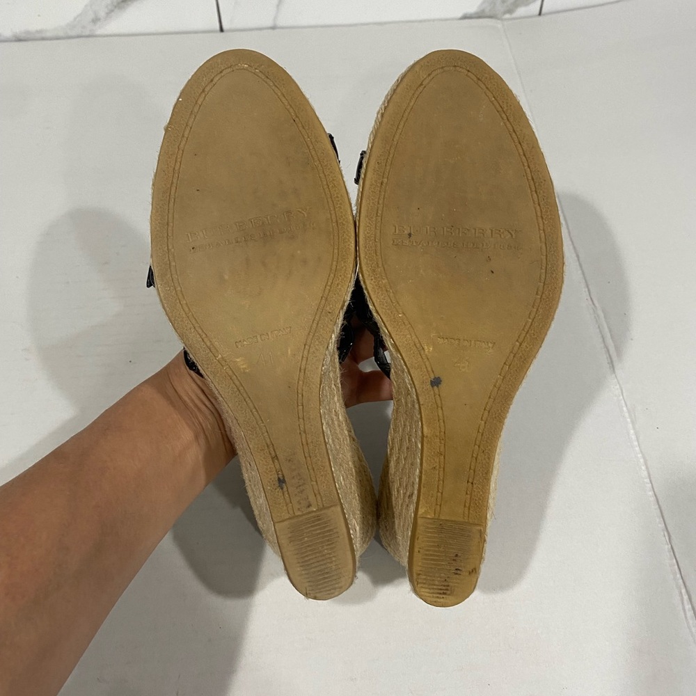 Burberry wedge espadrilles - Picture 4 of 6